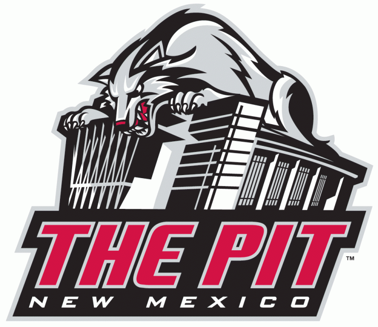 New Mexico Lobos 2009-Pres Stadium Logo diy iron on heat transfer